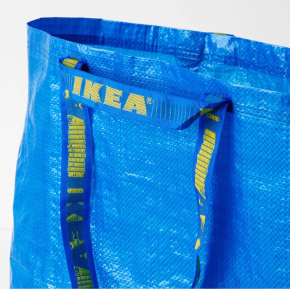 BRAND NEW FRAKTA 10 GALLON IKEA BAGS CAN USE THESE FOR ALMOST EVERYTHING! - Picture 10 of 13